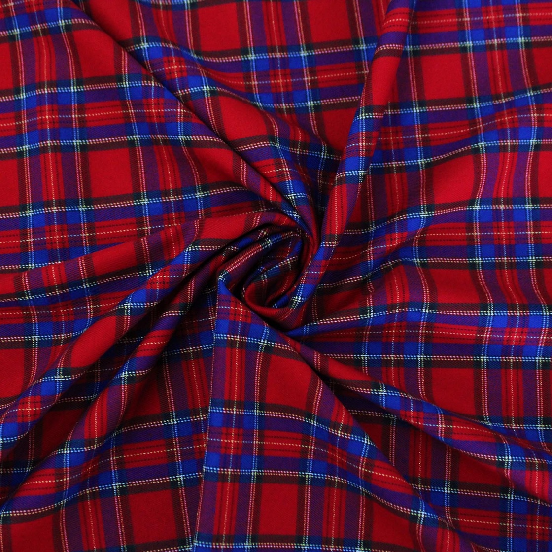 Scottish Tartan Oslo Red Framework