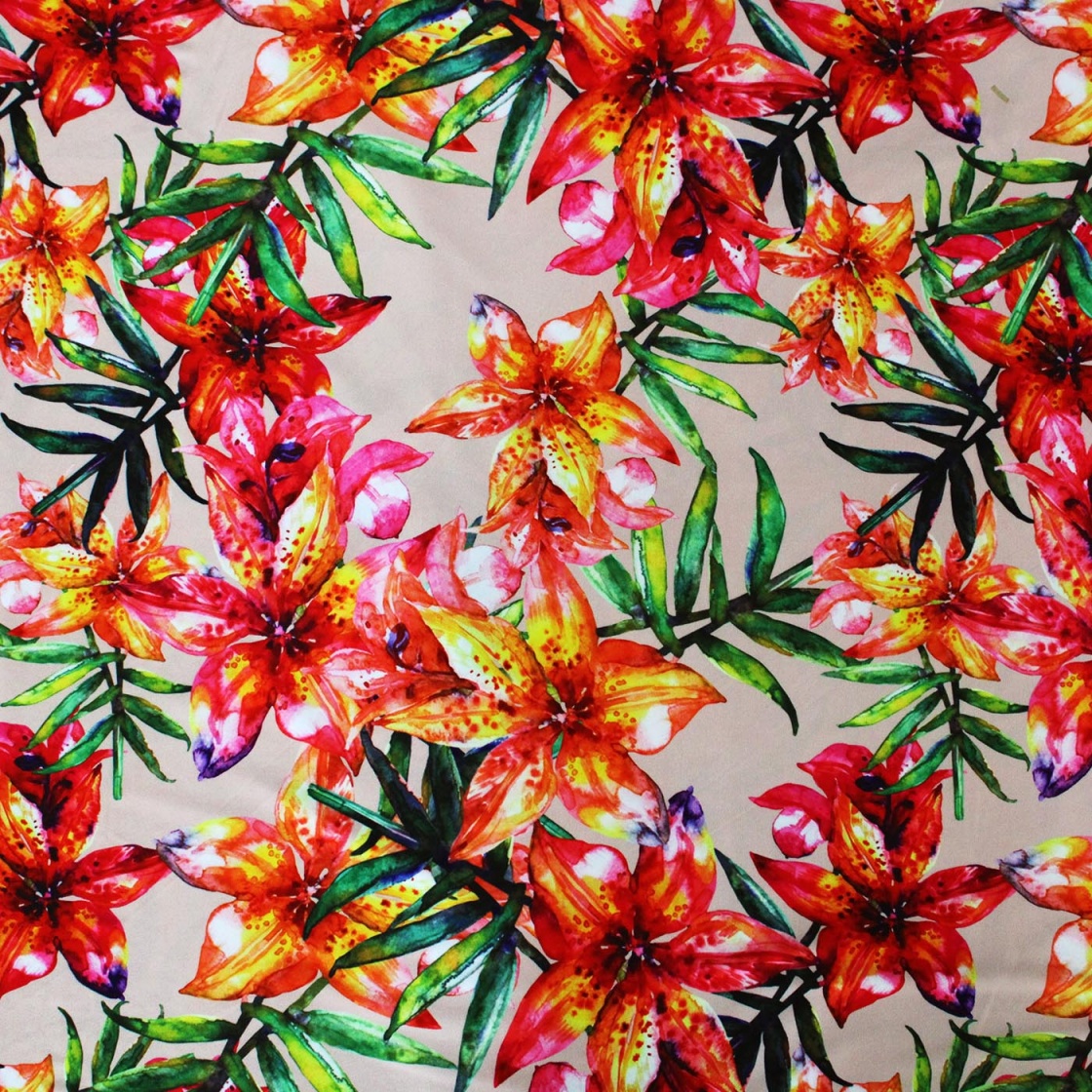 Jersey Printed Lily