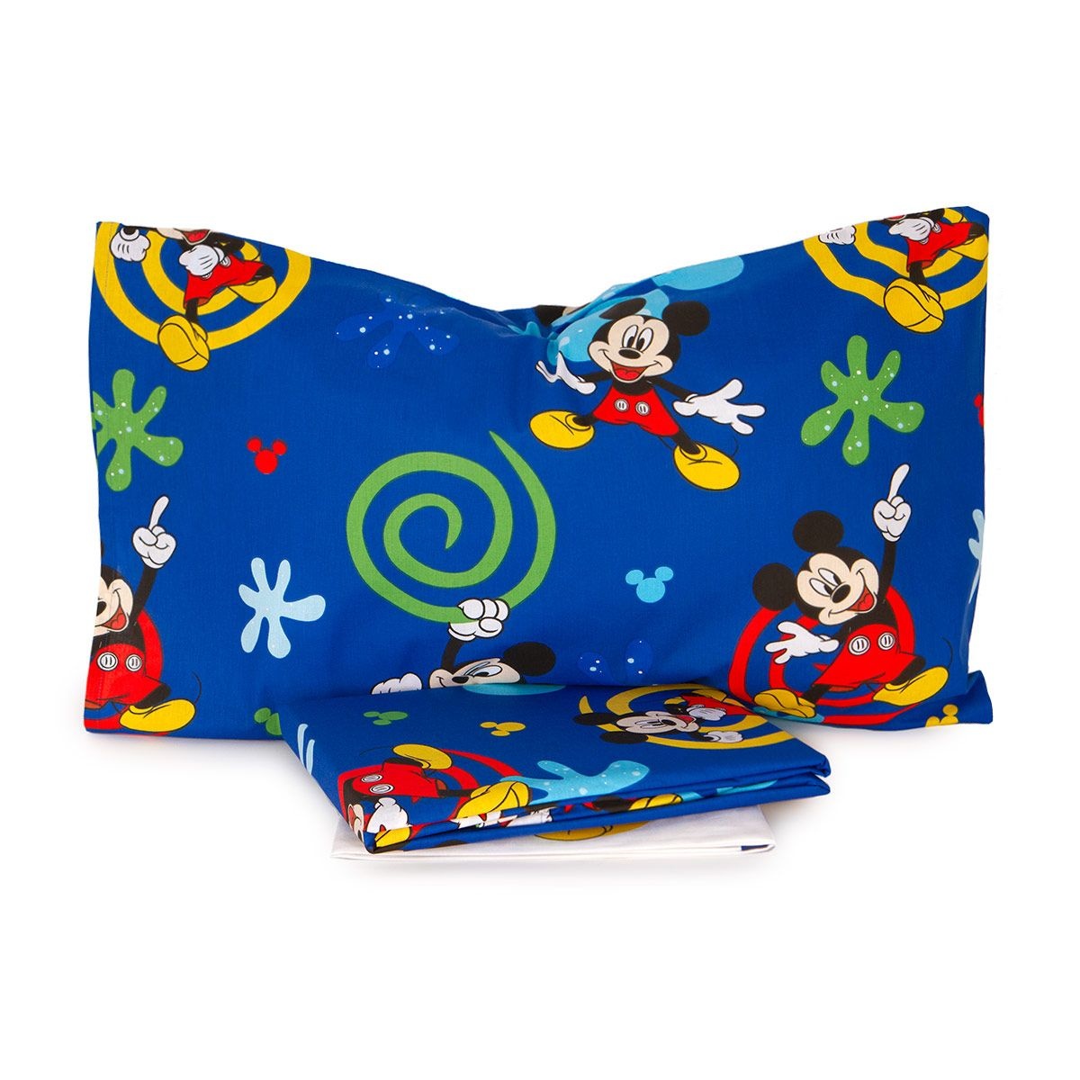 Completo lenzuola Mickey Mouse Per Letto Singolo